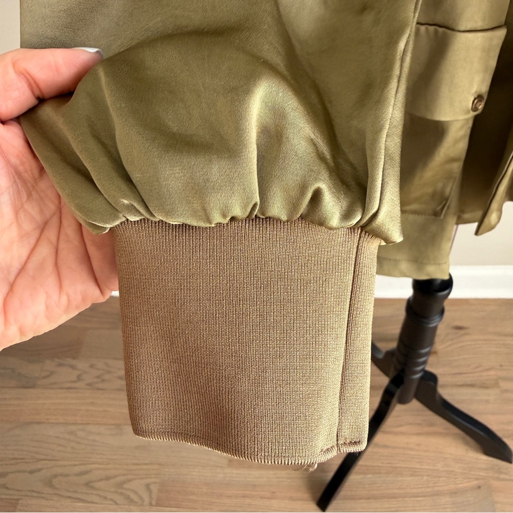 RAMY BROOK - Kristi Satin Belted Mini Dress M - Picture 12 of 14
